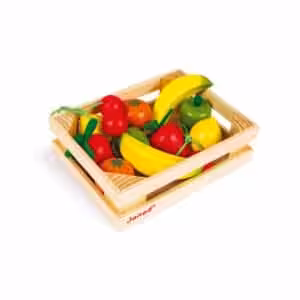 Holzkiste Früchte