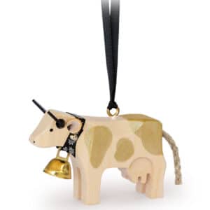 Kuh Maxi mit goldigen Flecken inkl. Aufhänger